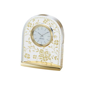 ノリタケ食器 【MAISON COLLECTION】メゾンコレクション ローズゴールド 置時計（ドーム型小）（アクリル製）