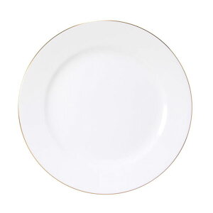 【大倉陶園】ゴールドライン(リムシェープ)23cmフィッシュ皿 大切な方への贈り物に。【日本製 正規販売店】【ギフト 贈答品】【白磁 金線】【上品 シンプル】