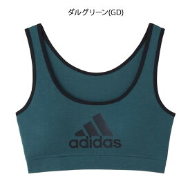 【4/25限定!抽選で2人に1人最大100%ポイントバック!要エントリー】 30%OFF GUNZE【グンゼ】adidas アディダス レディース ハーフトップ ノンワイヤー スポーツブラ スポーツ カップ付き ヨガ 吸汗速乾 綿混 ロゴプリント (S・M・L・LLサイズ) AP5055N