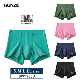 20%OFF GUNZE グンゼ BODY WILD AIRZ エアーズ ボディワイルド ボクサーパンツ ウエストゴムがない 前とじ カットオフ (S・M・L・LLサイズ） BWY900D