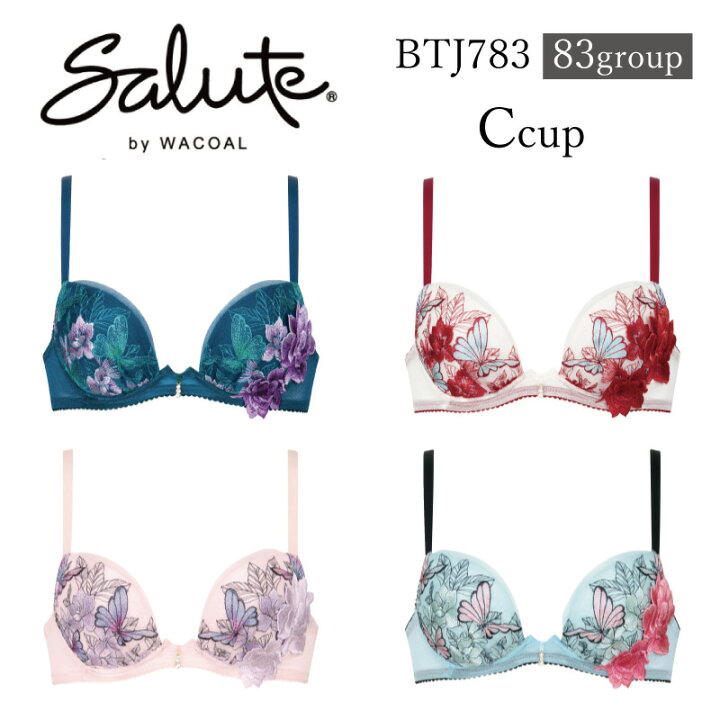 楽天市場】33%OFF ワコール Wacoal サルート salute 83グループ 83g 