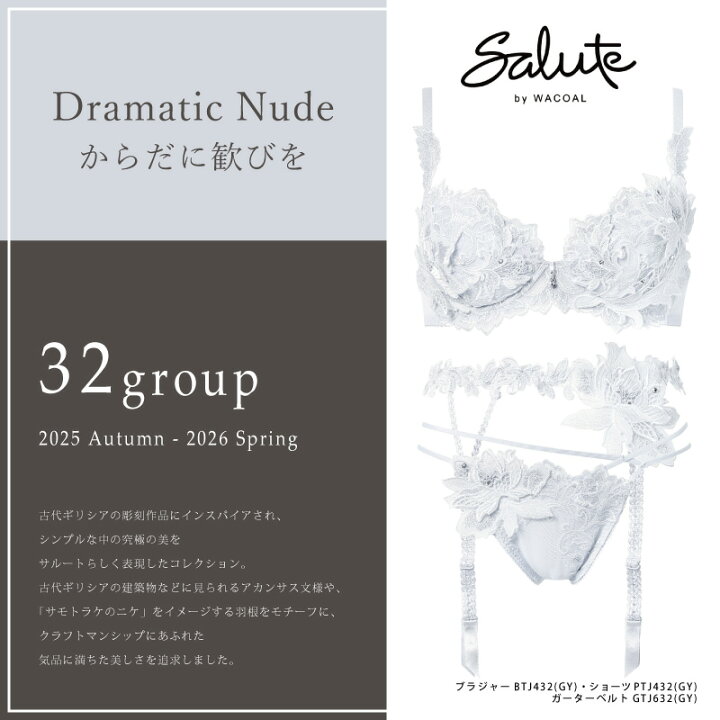 楽天市場】25%OFF ワコール Wacoal サルート salute 32グループ 32G 