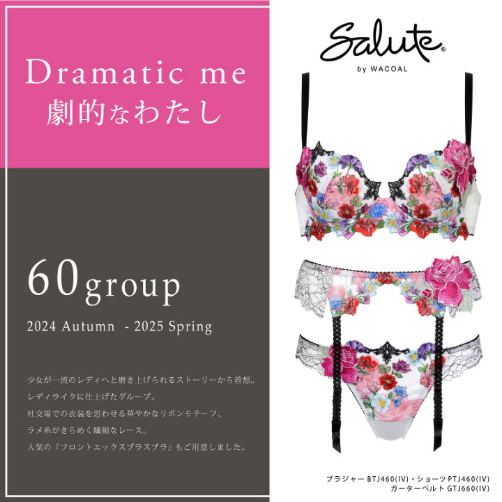 楽天市場】20％OFF ワコール Wacoal サルート salute 60グループ 60G  