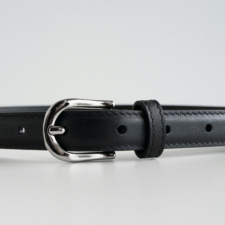 楽天市場】メタルバックル ナローレザーベルト 本革 レザー ベルト  