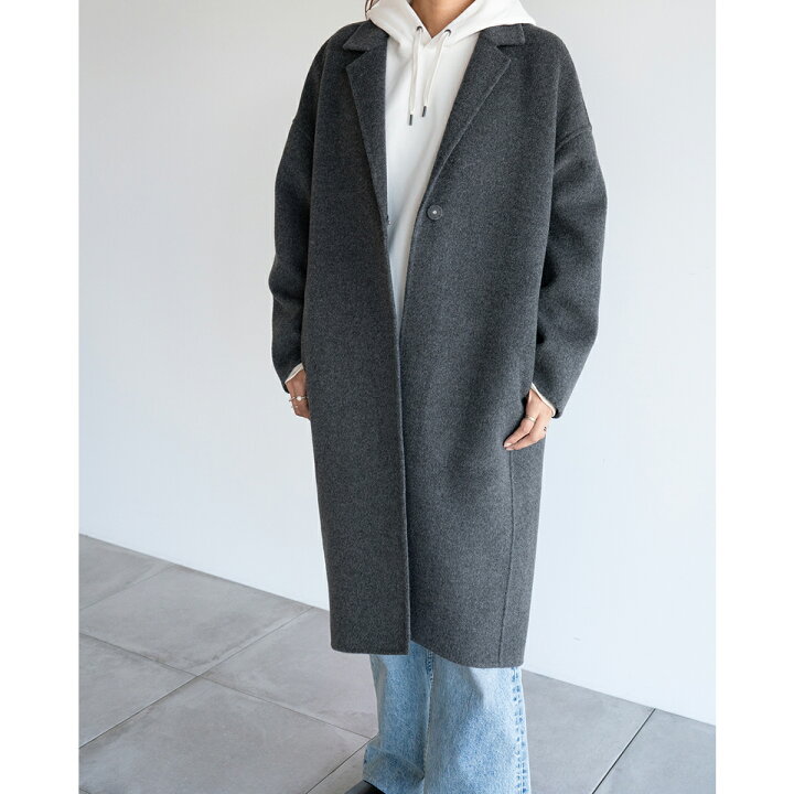 楽天市場】WOOL DOUBLE FACE LONG COAT ロングコート 【kz-04】 : I 