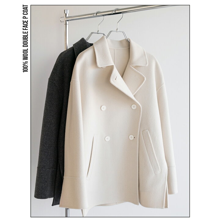 楽天市場】WOOL DOUBLE FACE P COAT Pコート アイニード 