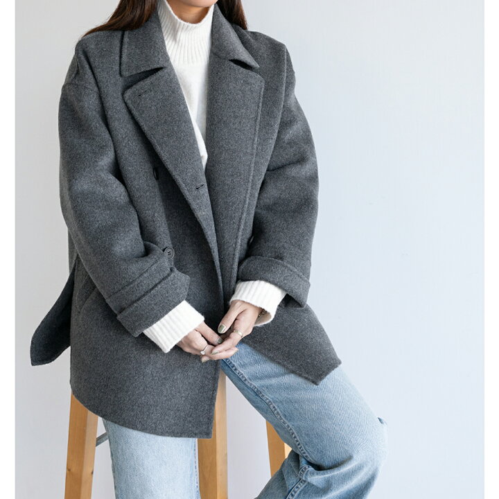楽天市場】WOOL DOUBLE FACE P COAT Pコート アイニード 