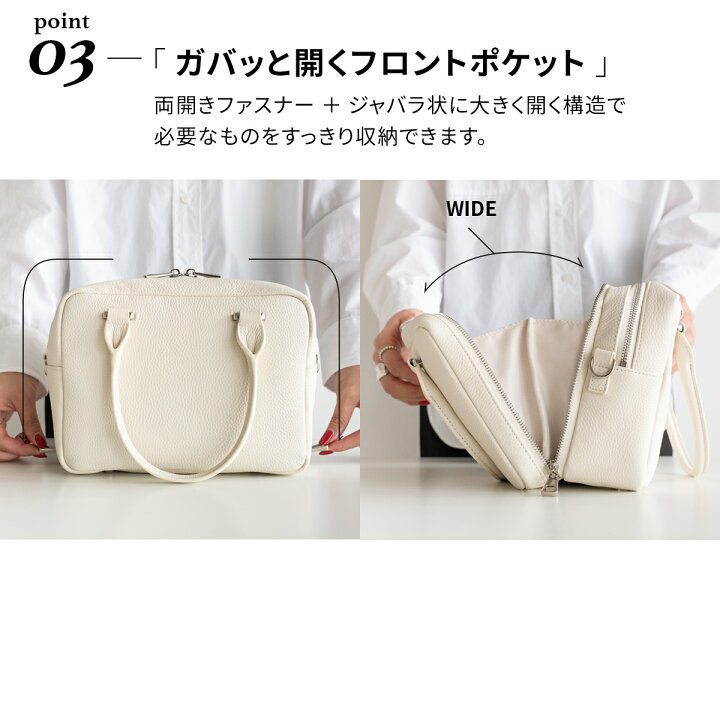 楽天市場】本革 ボストンバッグ レディース ショルダーバッグ 2WAY 