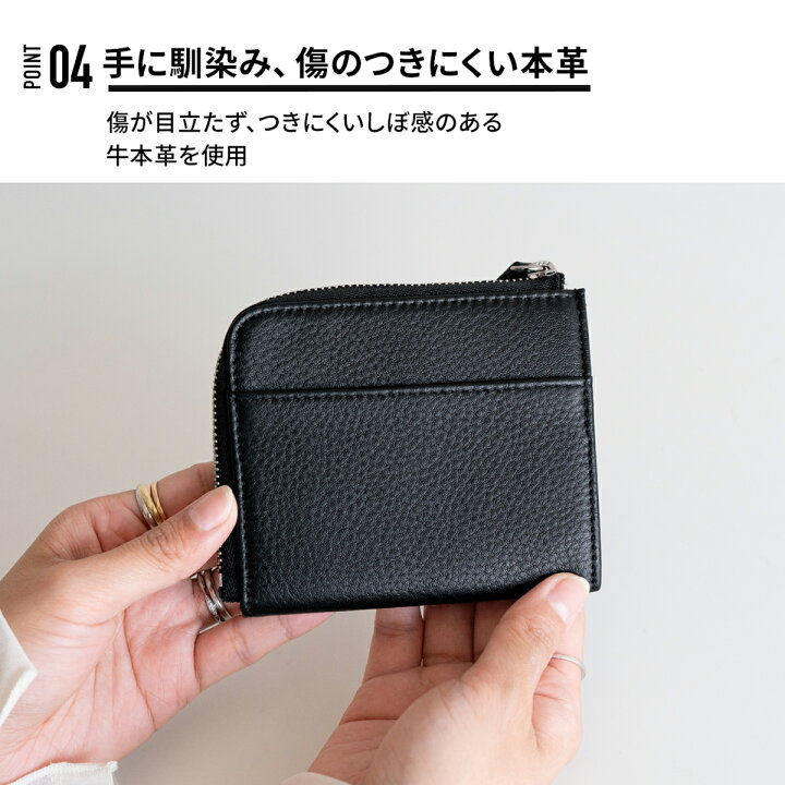 楽天市場】本革 ミニウォレット ミニ財布 2つ折り財布 レザー 牛革  