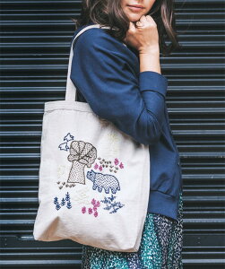 �m�X�^���W�b�N��h�J �g�[�g�o�b�O �O���[�W���n �t�F�A�g���[�h People Tree �s�[�v���c���[ bag
