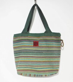 ショルダーバッグ M【グリーン】 WSDO bag 鞄 カバン かばん フェアトレード fairtrade Nepal