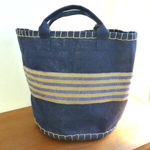 �W���[�g ���E���h�o�X�P�b�g �u���[ �yM�z �t�F�A�g���[�h peopletree �s�[�v���c���[ fairtrade bag ���[ �����h���[�o�X�P�b�g ��������