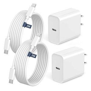 [4�Z�b�g] �^�C�vc �[�d�� iphone �}���[�d�� iPhone �[�d�� 20W PD �}���[�d��USB C - Lightning �P�[�u�� 2m�t�� Type C �X�}�z �d���A�_�v�^�[ �^�C�vC �A�C�t�H���[�d�� iPhone14/13/12/11/X/XS/XR/8/7/SE�V���[