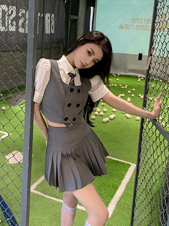 楽天市場】4点セット 卒業式 スーツ 女の子 150 160 韓国 制服 なん 