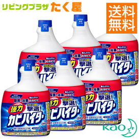 SALE対象商品 送料無料 同梱不可 花王 強力カビハイター 1000ml × 6本 1ケース 業務用 大容量 付け替え つけ替用 つけかえ つけ替え 除菌 カビ 塩素系 スプレー Kao プロシリーズ