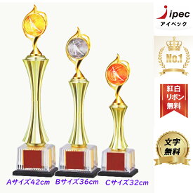 トロフィー 高さ30cm 金・銀・銅　JCL-2018C【文字代無料】 優勝カップ 優勝トロフィー 優勝メダル 文字彫刻代金無料　野球 音楽 バスケット サッカー バドミントン バレー ゴルフ 剣道 柔道 テニス　ランナー　卓球