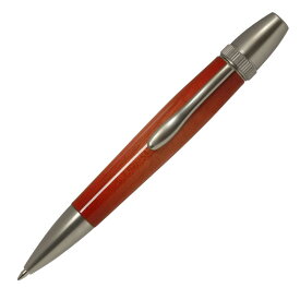 ボールペン F-STYLEAir Brush Wood Pen エアーブラシ ウッドペン ギター塗装 RED レッドカーリーメイプル かえで 楓 TGT1611 即日