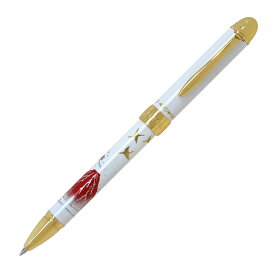 多機能ペン セーラー(SAILOR) 優美蒔絵 富士 2色ボールペン＋シャープペンシル ホワイト 16-0352-210 即日