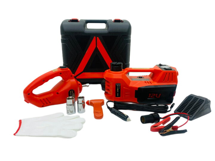 楽天市場】電動ジャッキ5t 5T5in1 収納ケース付き 電動インパクト 