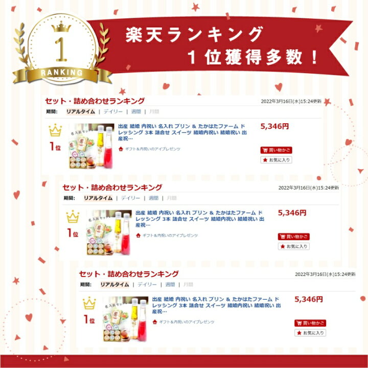 楽天市場 出産 結婚 内祝い 名入れ プリン たかはたファーム ドレッシング 3本 詰合せ スイーツ 結婚内祝い 結婚祝い 出産祝い お返し お祝い返し 出産内祝い おしゃれ 名入れ 名入れギフト Ad 名入れg 軽 出産内祝 5000円 名前入り 内祝いギフト 出産お返し