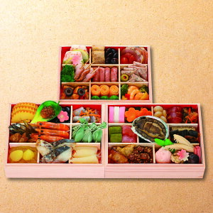 おせち 2026 予約 京都 一献うえ原 監修 和風おせち 鞍馬 三段重 約3人前 53品 和 重箱 盛りつけ済 冷凍 ギフト 贈り物 おせちセット 年越し 家族団らん お正月 お年賀 おせち2006 ギフトおせち 18