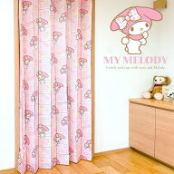 【期間限定 30％off】 間仕切りカーテン レース 120×200 パタパタ アコーディオンカーテン マイメロディ…