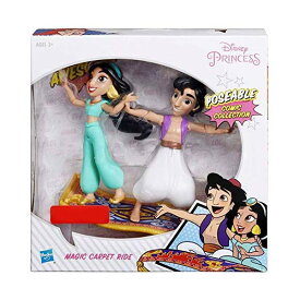 アラジン グッズ ジャスミン アリ王子 ディズニー フィギュア ドール 人形 おもちゃ Disney Princess - Jasmine and Ali - Magic Carpet Ride - Poseable Comic Selection - Collectable