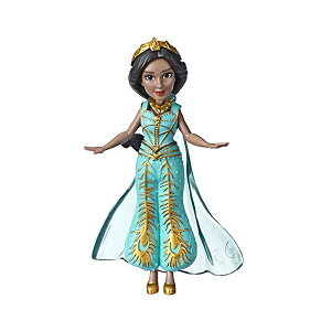 AW ObY WX~ fBYj[ tBMA h[ l`  Disney Collectible Princess Jasmine Small Doll in Teal Dress Inspired by Disney's Aladdin Live-Action Movie, Toy for Kids Ages 3 & Up, 3.5"