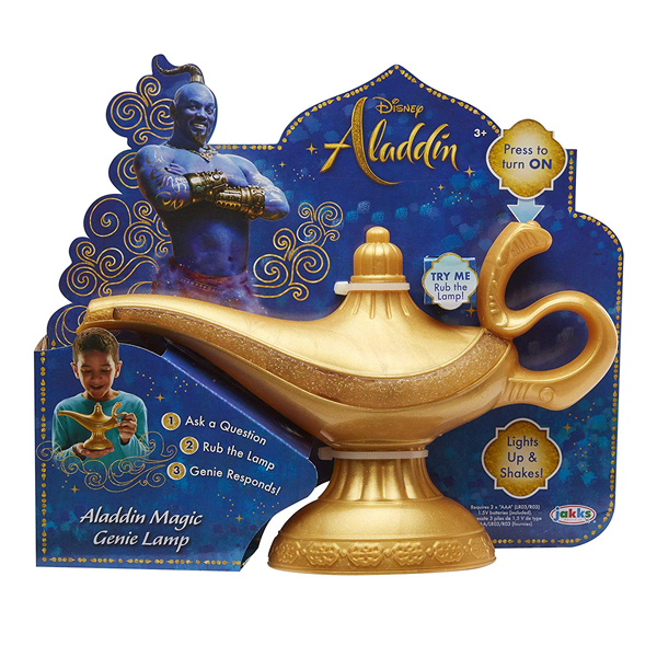 Aladdin Magic Genie Lamp Lights Up Shakes