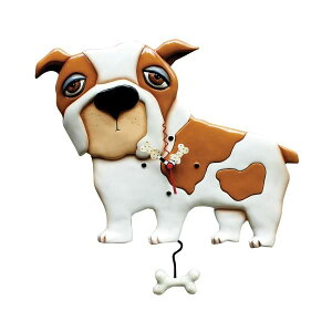 AfUC Ǌ|v Uqv Ck  CeA IuWF Allen Designs `Spike the Dog` Pendulum Wall Clock
