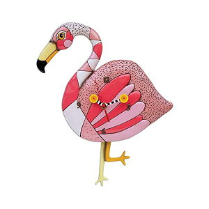 AfUC Ǌ|v Uqv t~S CeA IuWF Allen Designs Flamingo Crazy Legs Pendulum Clock