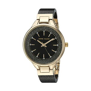 ANC Anne Klein rv EHb` v fB[X p XtXL[ Anne Klein Women's Swarovski Crystal Accented Resin Bangle Watch, AK/1408