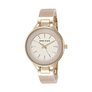 ANC Anne Klein rv EHb` v fB[X p XtXL[ Anne Klein Women's Swarovski Crystal Accented Resin Bangle Watch, AK/1408