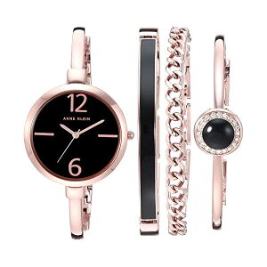 �A���N���C�� Anne Klein �r���v �E�H�b�` ���v ���f�B�[�X �����p Anne Klein Women's Bangle Watch Bracelet Set