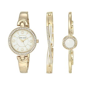 アンクライン Anne Klein 腕時計 ウォッチ 時計 レディース 女性用 スワロフスキー Anne Klein Women's Swarovski Crystal Accented Watch and Bracelet Set