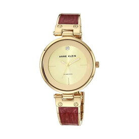アンクライン Anne Klein 腕時計 ウォッチ 時計 レディース 女性用 Anne Klein Women's Genuine Diamond Dial Bangle Watch