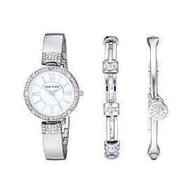 アンクライン Anne Klein 腕時計 ウォッチ 時計 レディース 女性用 スワロフスキー Anne Klein Women's Swarovski Crystal Accented Bangle Watch Bracelet Set