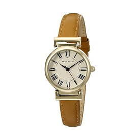 アンクライン Anne Klein 腕時計 ウォッチ 時計 レディース 女性用 Anne Klein Women's AK/2246CRHY Gold-Tone and Honey Leather Strap Watch