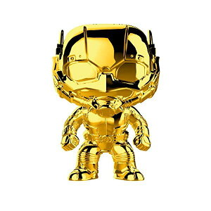 Ag} t@R |bv S[h }[x tBMA l` Funko Pop Marvel Studio's 10th Anniversary-Ant-Man (Chrome) Collectible Figure, Multicolor