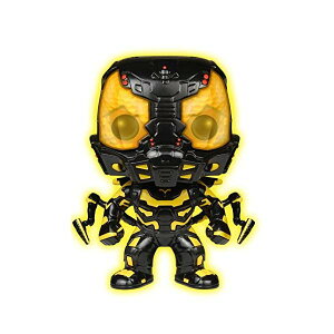 Ag} t@R CG[WPbg tBMA l` Funko POP Movies: Ant-Man Glow in The Dark Yellow Jacket Action Figure [Amazon Exclusive]