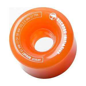 Arbor A[o[ XP[g{[h XP{[ EB[ S[Xg IW COf AJA COKi Arbor Bogart Fusion- 61mm 78A Ghost Orange (Set of 4)