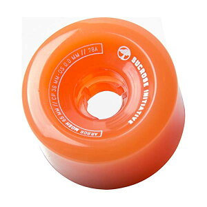 Arbor A[o[ XP[g{[h XP{[ EB[ 65mm S[Xg IW COf AJA COKi Arbor Mosh Fusion 65mm 78A Ghost Orange (Set of 4)