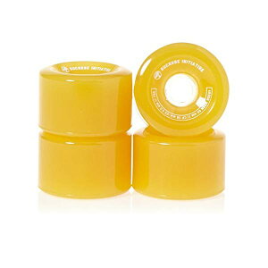 Arbor A[o[ XP[g{[h XP{[ EB[ 65mm S[Xg CG[ COf AJA COKi Arbor Mosh Fusion 65mm 78A Ghost Yellow (Set of 4)