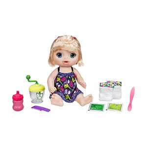 xr[ACu Ԃ l` xr[h[ ܂܂ ւ tBMA mߋ Baby Alive Sweet Spoonfuls Blonde Baby Girl Doll