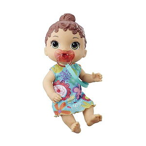 xr[ACu Ԃ l` xr[h[ ܂܂ ւ tBMA mߋ Baby Alive Baby Lil Sounds: Interactive Brown Hair Baby Doll for Girls & Boys Ages 3 & Up, Makes 10 Sound Effects, Including Giggles, Cri