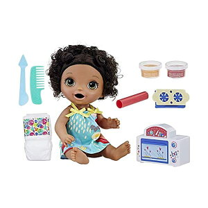 xr[ACu Ԃ l` xr[h[ ܂܂ ւ tBMA mߋ Baby Alive Snackin Baby AA Girls Baby Doll