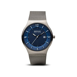 �x�[�����O �r���v �E�H�b�` BERING 14440-007 �\�[���[ �R���N�V���� �����Y �j���p �X���� �\�[���[�d�r ���z�d�r BERING Time | Men's Slim Watch 14440-007 | 40MM Case | Solar Collection | Stainless Steel Strap �k���f