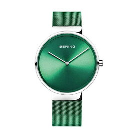 ベーリング 腕時計 ウォッチ BERING 14539-808 レディース 女性用 クォーツ BERING Women's Quartz Watch with Stainless Steel Strap, Green, 18 (Model: 14539-808) 北欧デザイン スカンジナビアデザイン