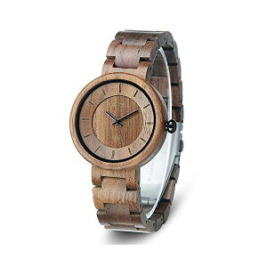 �r�[�E�F�� BEWELL �E�b�h�E�H�b�` �ؐ��r���v ���f�B�[�X �����p Bewell Womens Wooden Watches,Natural Handmade Female Male Casual Quartz Movement Wrist Watches with Adjustable Wood Band