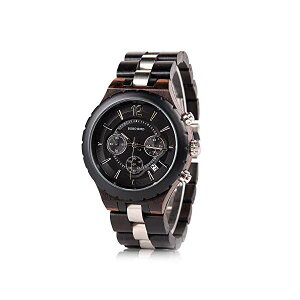 {{o[h BOBO BIRD rv ؐ v EbhEHb` Y jp BOBO BIRD Mens Luxury Stylish Wooden Watches Date & Chronograph Military Quartz Timepieces